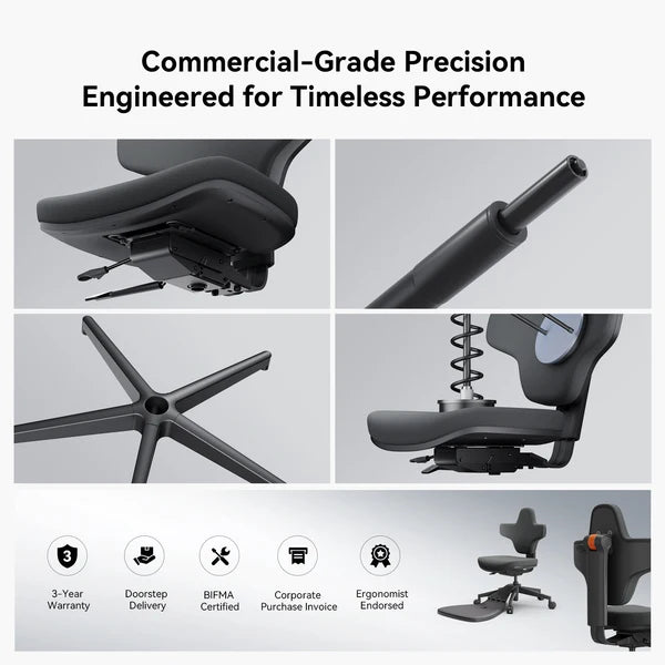 Standing-Mate Chair: The First Leaning Ergonomic Chair Designed for Standing Desks