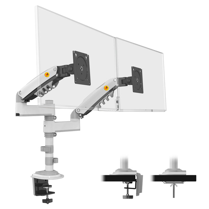 Dual Monitor Arm Ergonomic for Desktops VESA Mount