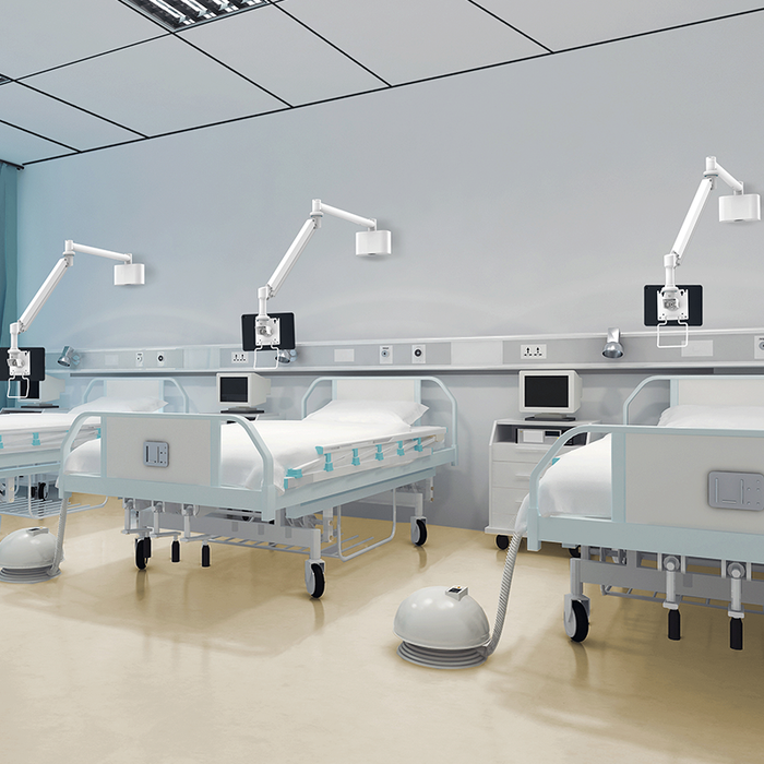 Medical mornitor wall mount 1190mm rech