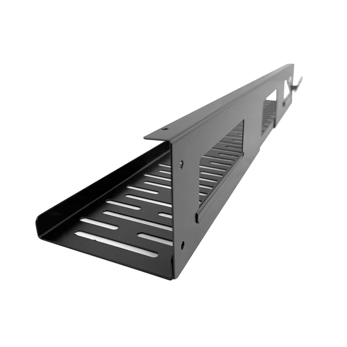 GKU Under Table Cable Management Basket Tray 800mm Long