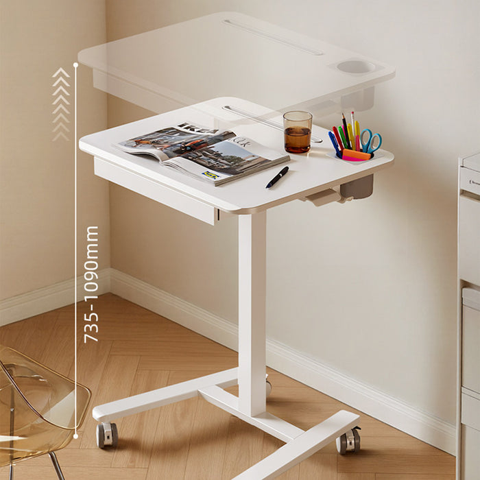 Mobile WHEELY Sit Stand Desk 600X500MM FA122ww
