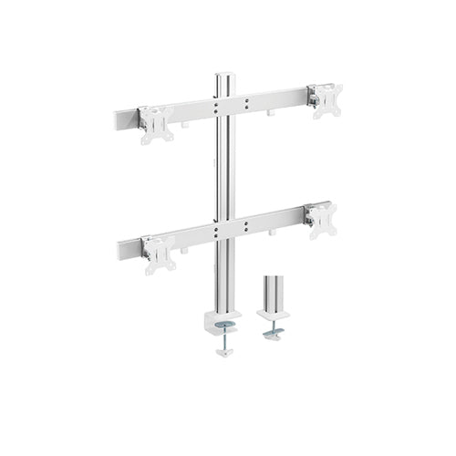 Quad Screens Heavy-Duty Aluminum Monitor Arms MTLDMA04 ETA10.20