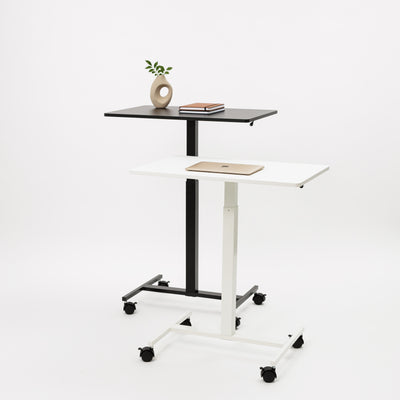 GKU Mobile Standing Desk - Height Adjustable Desk SmartUp-V5