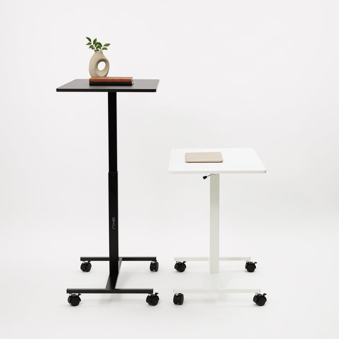 GKU Mobile Standing Desk - Height Adjustable Desk SmartUp-V5 | gku.