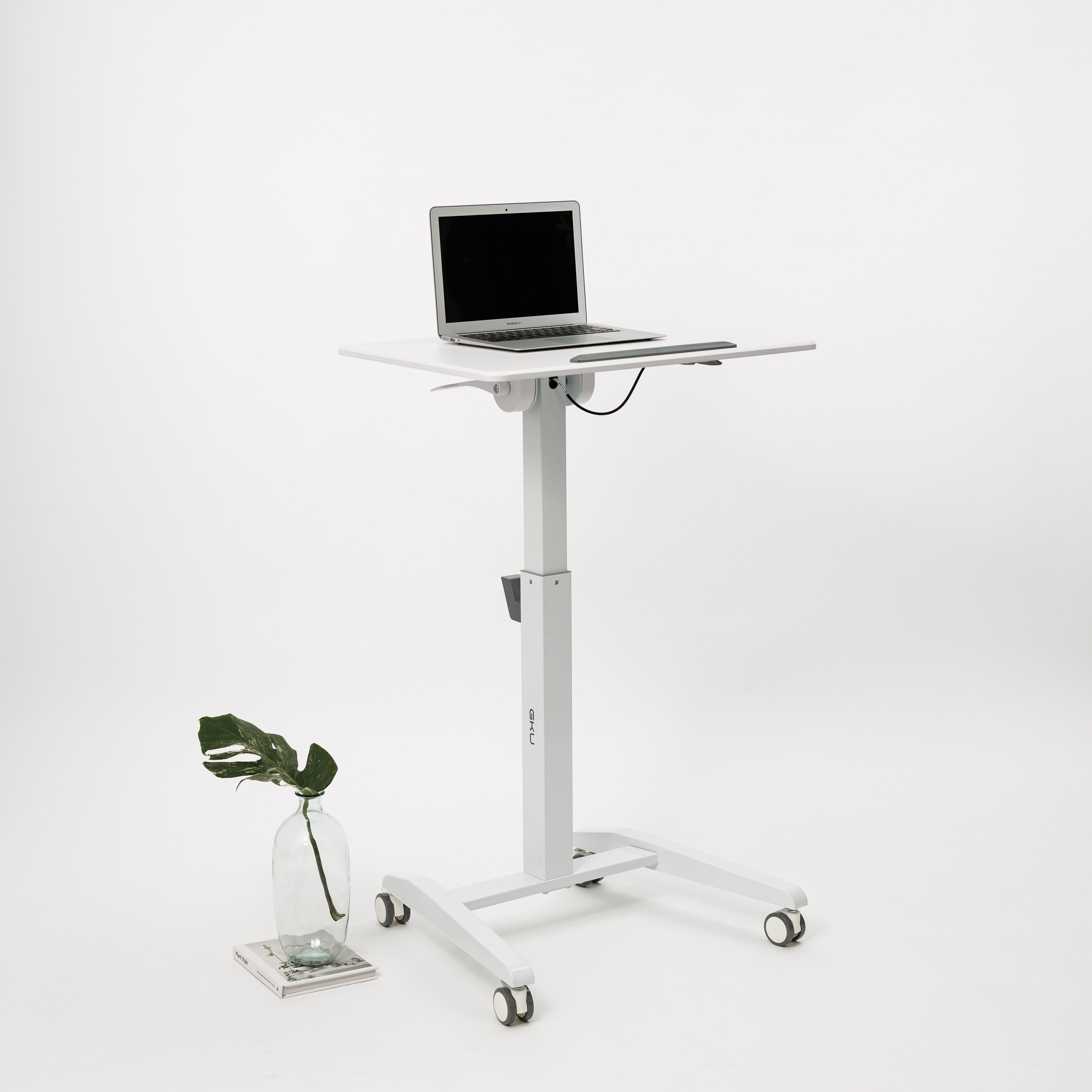 GKU Mobile Standing Desk - Height Adjustable Desk SmartUp-V4 | gku.