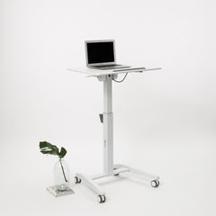 GKU Mobile Standing Desk - Height Adjustable Desk SmartUp-V4 | gku.