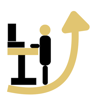 Adjustable office desk