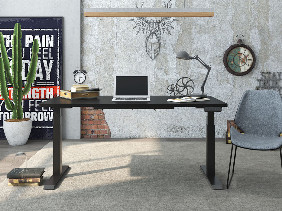 Frame only  Dual Motor Electric Sit/Stand Desk Flexi-Desk HA-223