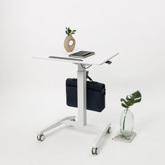 GKU Mobile Standing Desk - Height Adjustable Desk SmartUp-V4 | gku.