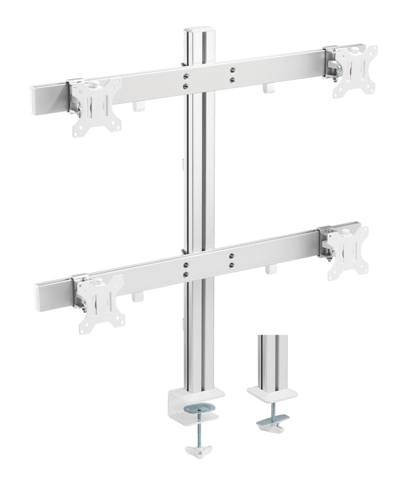 Quad Screens Heavy-Duty Aluminum Monitor Arms MTLDMA04 ETA10.20