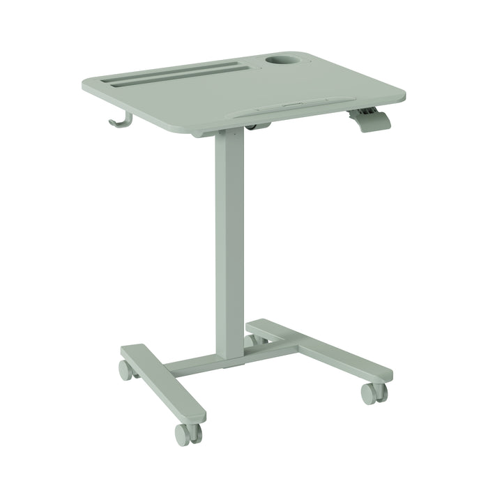 GKU Tiltable Height Adjustable Mobile Sit Stand Desk 700x500mm F047-FA122