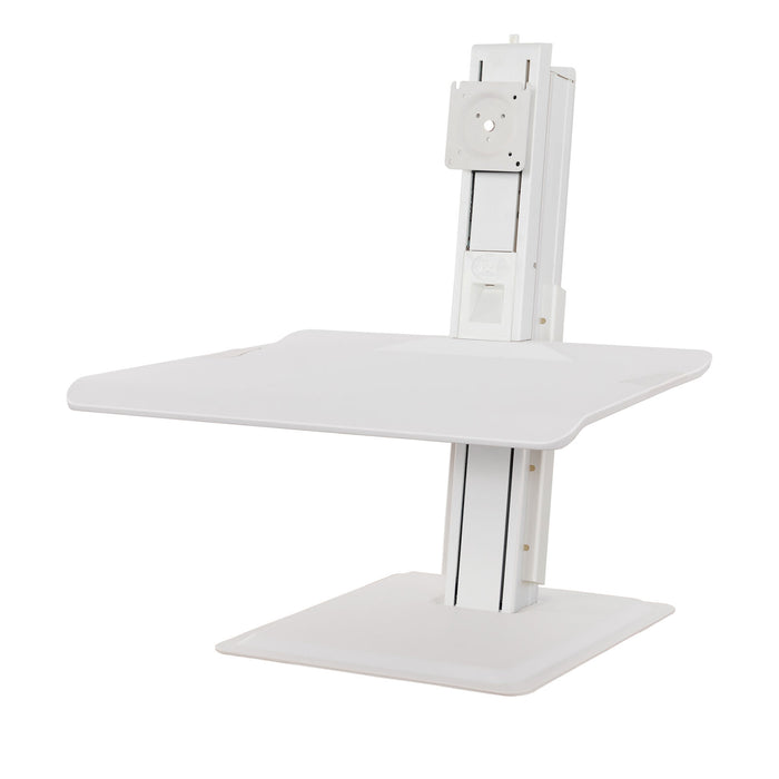 st15w Free Standing Screen Sit Stand 22"-32" up to 11kg - white