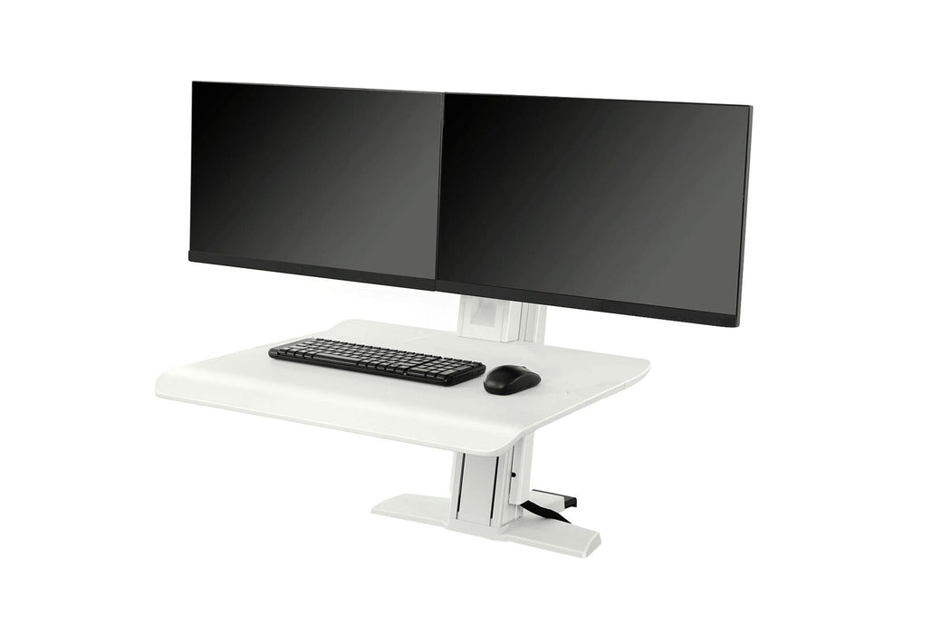 st25-2A Work station Standing Screen Sit Stand 19"-27"" up to 11kg