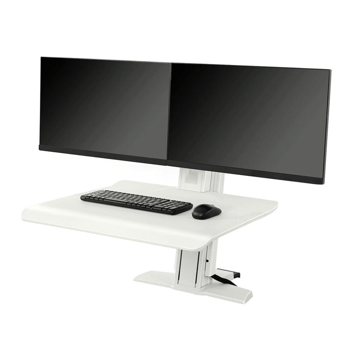 st25-2A Work station Standing Screen Sit Stand 19"-27"" up to 11kg
