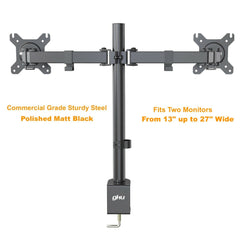 gku™ EYZ-Riser Dual Monitor Mount Arm | gku.