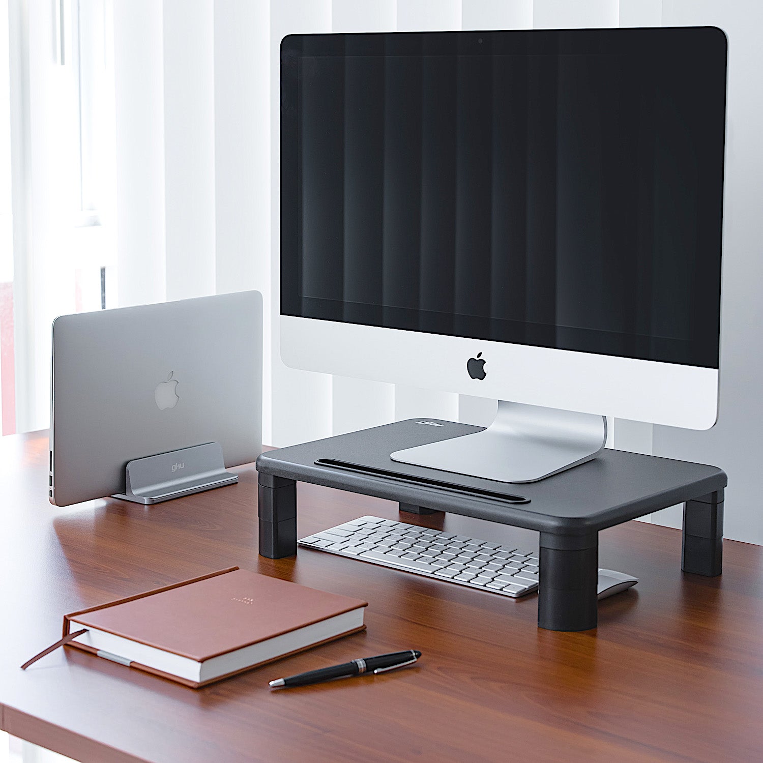 gku™ Height Adjustable Monitor Stand Monitor Riser | gku.