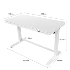 gku™ SmartUp All-in-1: Electric Sit Stand Desk | gku.