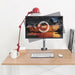 gku™ PRO-Riser© Single Monitor Desk Mount Gas Spring | gku.