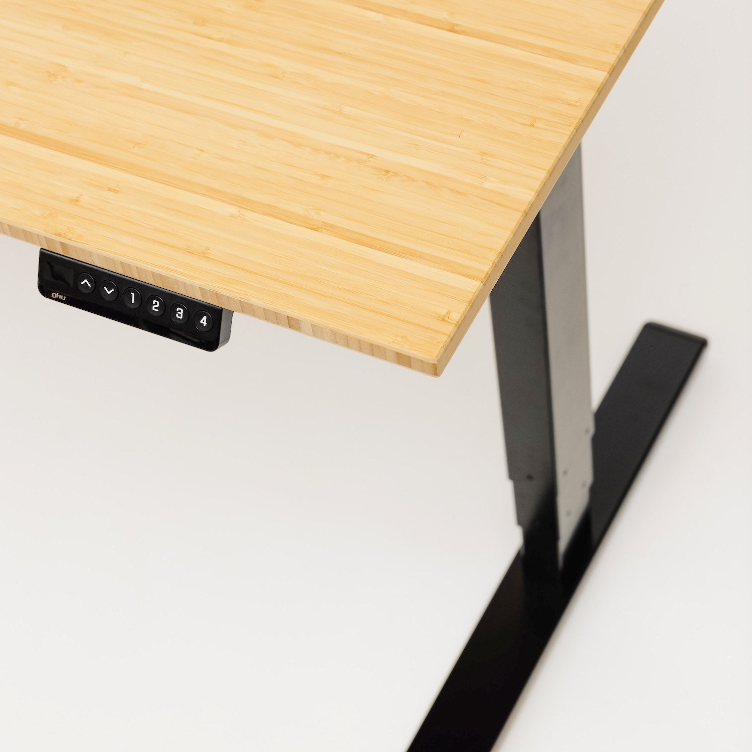 GKU Electric Height Adjustable Bamboo Desk - ProLift V2 | gku.