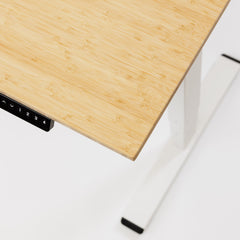 GKU Electric Height Adjustable Bamboo Desk - ProLift V2 | gku.