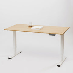 GKU Electric Height Adjustable Bamboo Desk - ProLift V2 | gku.