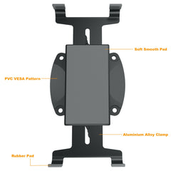 GKU ipad Holder Tablet Connector Holder Mount for VESA Monitor Mounts