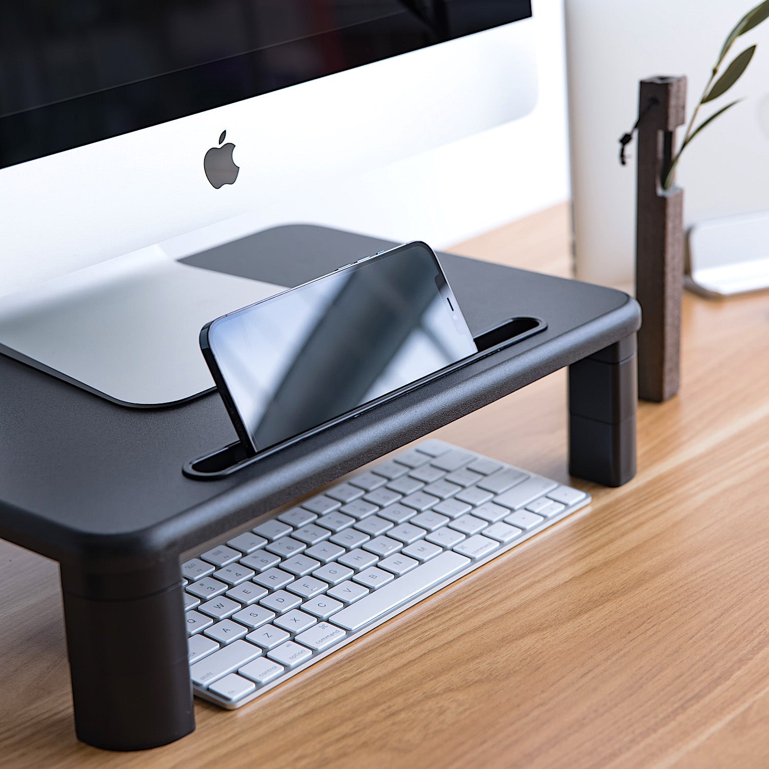 GKU Monitor Riser Height Adjustable Monitor Stand