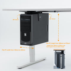 gku™ Under Desk PC Mount Bracket | gku.