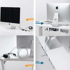 gku™ Under Table Cable Management Basket Tray | gku.