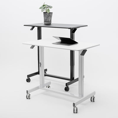 GKU Mobile Standing Desk - Height Adjustable Desk
